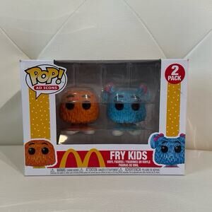 Funko Pop! Ad Icons: McDonald's - 2 Pack Fry Guy (Orange & Blue)